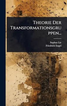 portada Theorie der Transformationsgruppen. (in German)