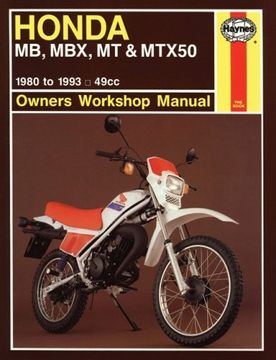 portada Honda mb, Mbx, mt & Mtx50 Owners Workshop Manual: 1980 to 1993 (en Inglés)