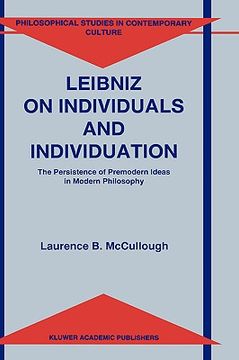 portada leibniz on individuals and individuation: the persistence of premodern ideas in modern philosophy (en Inglés)