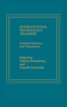portada International Technology Transfer: Concepts, Measures, and Comparisons (en Inglés)