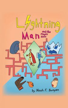 portada Lightning man and the Magic gem (en Inglés)
