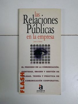 portada Las Relaciones Publicas en la Comunidad Empresarial (in Spanish)