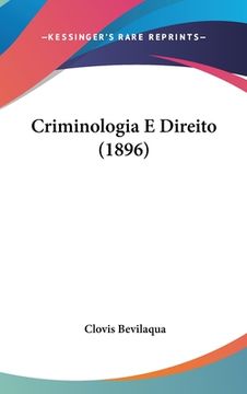 portada Criminologia E Direito (1896)
