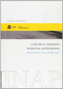 portada La Gestión del Rendimiento (Estudios y Documentos) (in Spanish)
