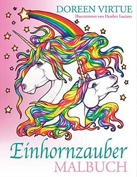 portada Einhornzauber Malbuch (en Alemán)