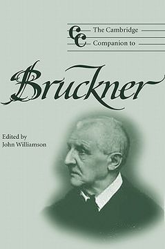 portada The Cambridge Companion to Bruckner Hardback (Cambridge Companions to Music) 