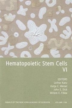 portada hematopoietic stem cells vi, the annals of the new york academy of sciences, volume 1106