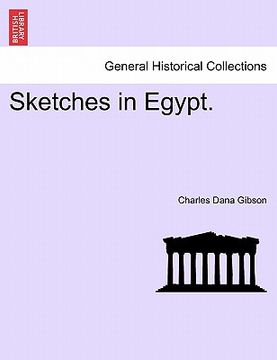 portada sketches in egypt. (en Inglés)