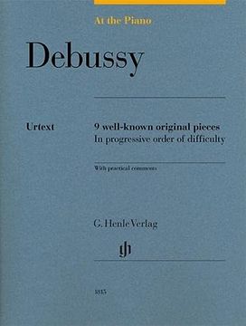 portada At the Piano - Debussy (in English)