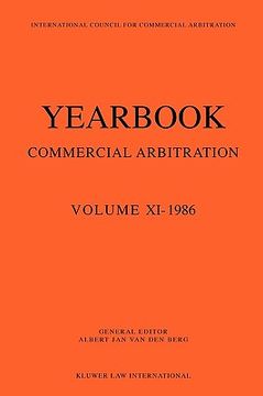 portada yearbook commercial arbitration volume xi - 1986 (en Inglés)