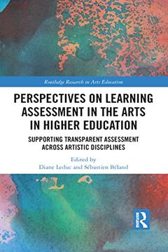 portada Perspectives on Learning Assessment in the Arts in Higher Education (en Inglés)