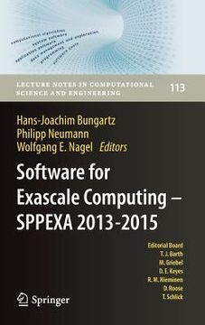 portada Software for Exascale Computing - Sppexa 2013-2015