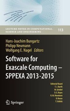 portada Software for Exascale Computing - Sppexa 2013-2015 (en Inglés)