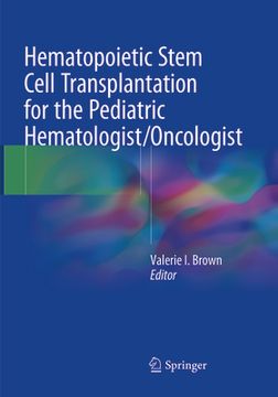 portada Hematopoietic Stem Cell Transplantation for the Pediatric Hematologist/Oncologist (en Inglés)