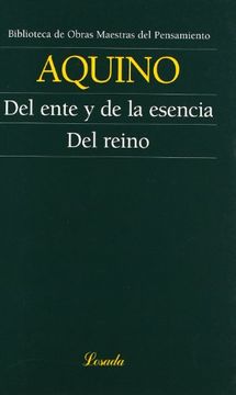 portada Del Ente y de la Esencia del Reino (in Spanish)