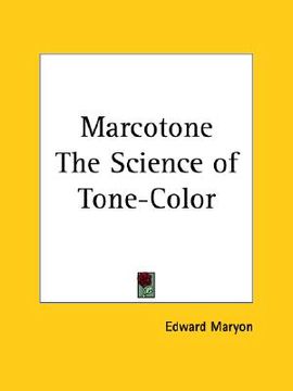 portada marcotone the science of tone-color (en Inglés)