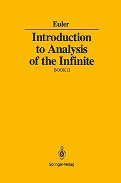 portada Introduction to Analysis of the Infinite: Book ii (en Inglés)
