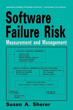 portada Software Failure Risk: Measurement and Management (en Inglés)