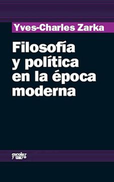portada Filosofía y Política en la Época Moderna (Analisis y Critica)