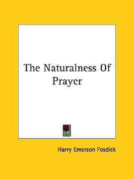 portada the naturalness of prayer (en Inglés)