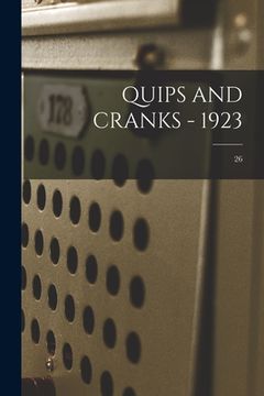 portada Quips and Cranks - 1923; 26 (en Inglés)