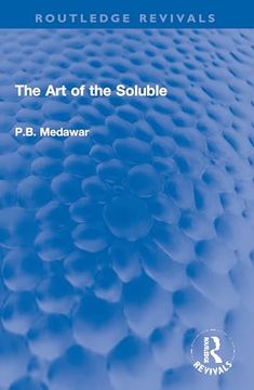 portada The art of the Soluble (Routledge Revivals) (in English)