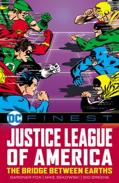 portada DC Finest: Justice League of America: The Bridge Between Earths (en Inglés)