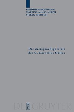 portada Die Dreisprachige Stele des c. Cornelius Gallus 