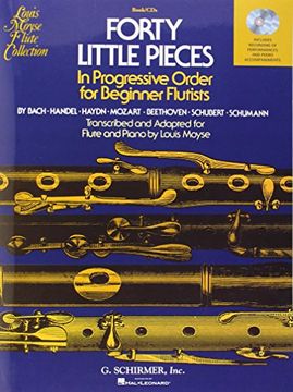 portada Forty Little Pieces for Flute & Piano (en Inglés)