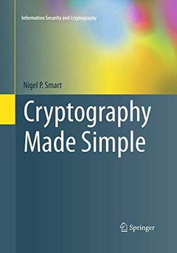 portada Cryptography Made Simple (Information Security and Cryptography) (in English)