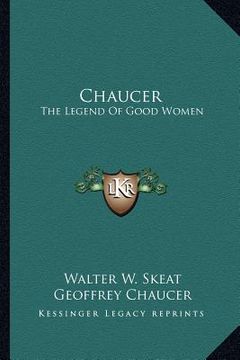 portada chaucer: the legend of good women (en Inglés)