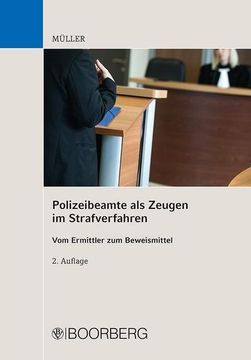 portada Polizeibeamte als Zeugen im Strafverfahren (en Alemán)