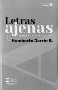 portada Letras Ajenas. Ensayos Literarios (in Spanish)