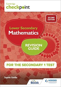 portada Cambridge Checkpoint Lower Secondary Mathematics Revision Guide for the Secondary 1 Test 2nd Edition: Hodder Education Group (en Inglés)