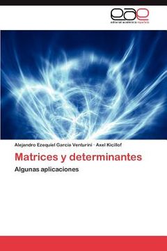 portada matrices y determinantes (in English)