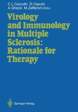 portada virology and immunology in multiple sclerosis: rationale for therapy: proceedings of the international congress, milan, december 9 11, 1986 (en Inglés)
