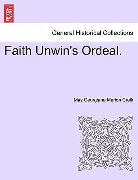 portada faith unwin's ordeal. (in English)