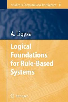 portada logical foundations for rule-based systems (en Inglés)