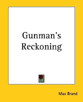 portada gunman's reckoning (en Inglés)