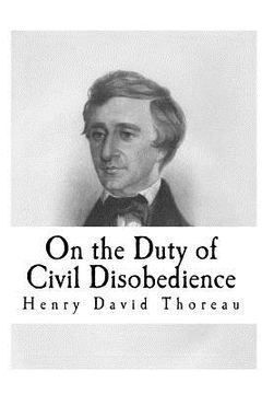 portada On the Duty of Civil Disobedience (in English)