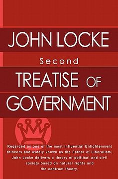 portada second treatise of government (en Inglés)