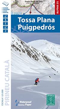 portada Puigpedrós - Tossa Plana 1: 25. 000 