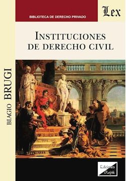 portada Instituciones de Derecho Civil (in Spanish)