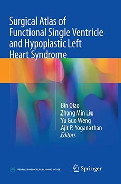 portada Surgical Atlas of Functional Single Ventricle and Hypoplastic Left Heart Syndrome (en Inglés)