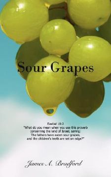 portada sour grapes (en Inglés)