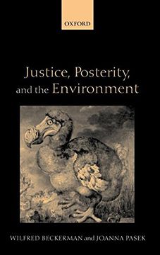 portada Justice, Posterity, and the Environment (en Inglés)
