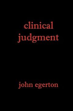 portada Clinical Judgment (en Inglés)