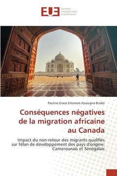 portada Conséquences négatives de la migration africaine au Canada (en Francés)