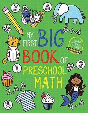 portada My First big Book of Preschool Math (my First big Book of Coloring) (en Inglés)