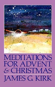 portada meditations for advent and christmas (en Inglés)